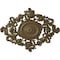 Ekena Millwork Katheryn Ceiling Medallion, Hand-Painted Mississippi Mud, 22 1/2"W x 30 3/8"H x 1 1/2"P CM30KTMMF - alternate 1